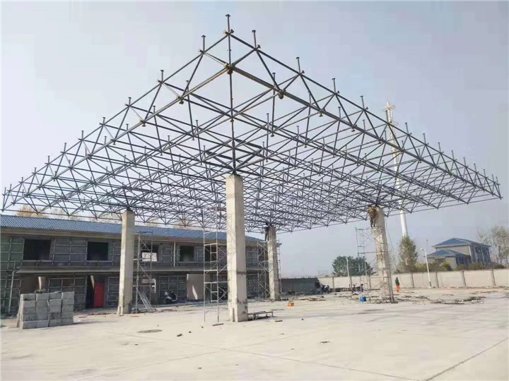 潞城加油站网架